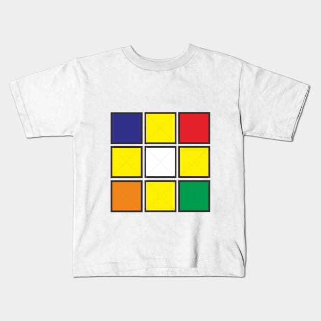 Rubiks Kids T-Shirt by Flying-High